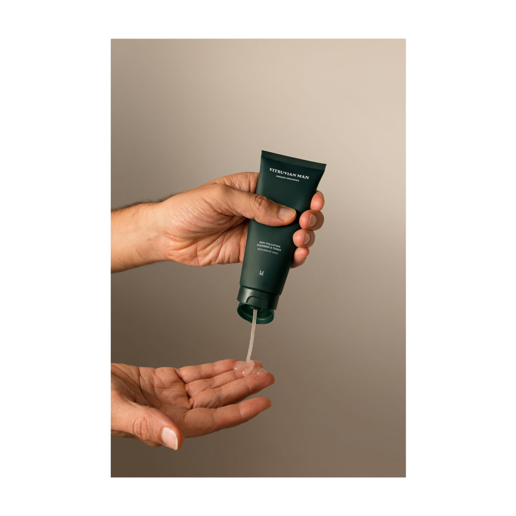 Vitruvian Man Cleanser with Toner